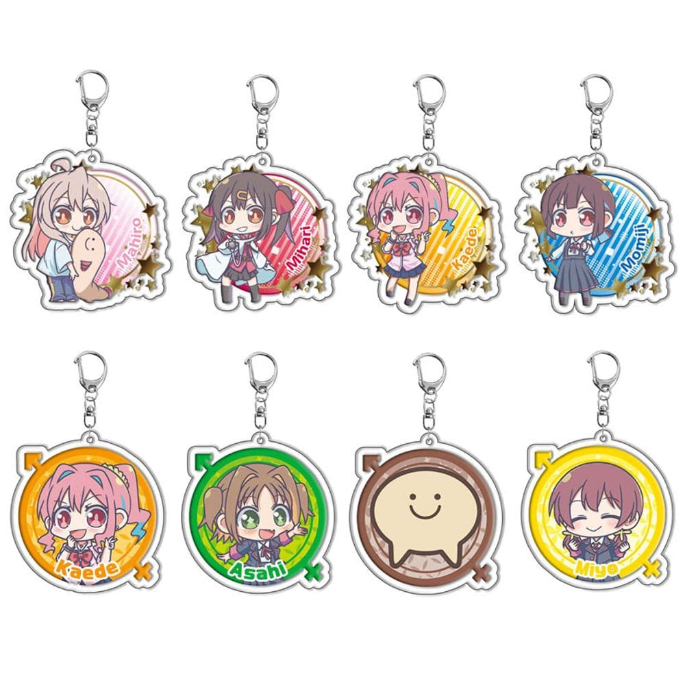 Conjunto de chaveiros de acrílico Don`t Be My Onii-chan Anime Characters