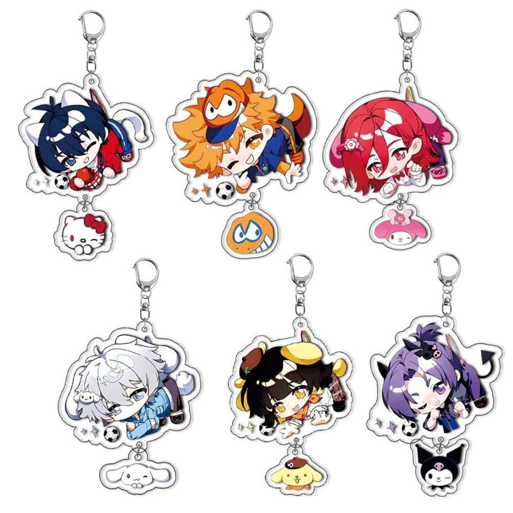 Chaveiro de acrílico Blue Lock Anime Seiji Iwai, Bee-Kun