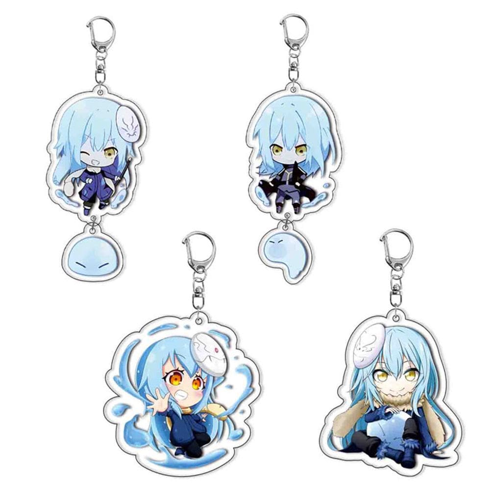 Conjunto de chaveiros de acrílico That Time I Got Reencarnated as a Slime