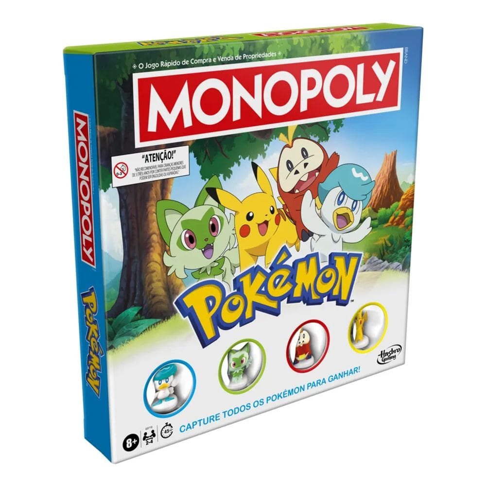 Jogo Monopoly Pokémon - Hasbro G0716