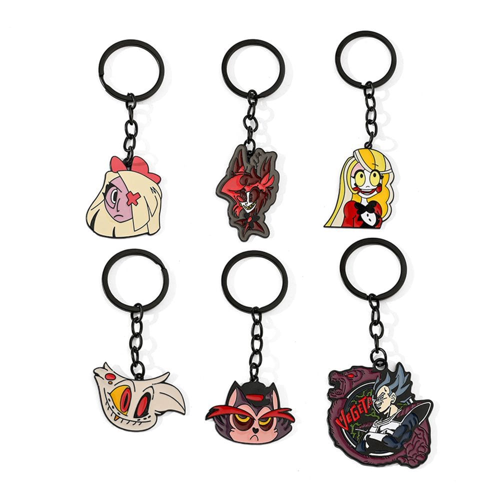 Chaveiro Chaveiro Hazbin Hotel Anime Alloy Characters
