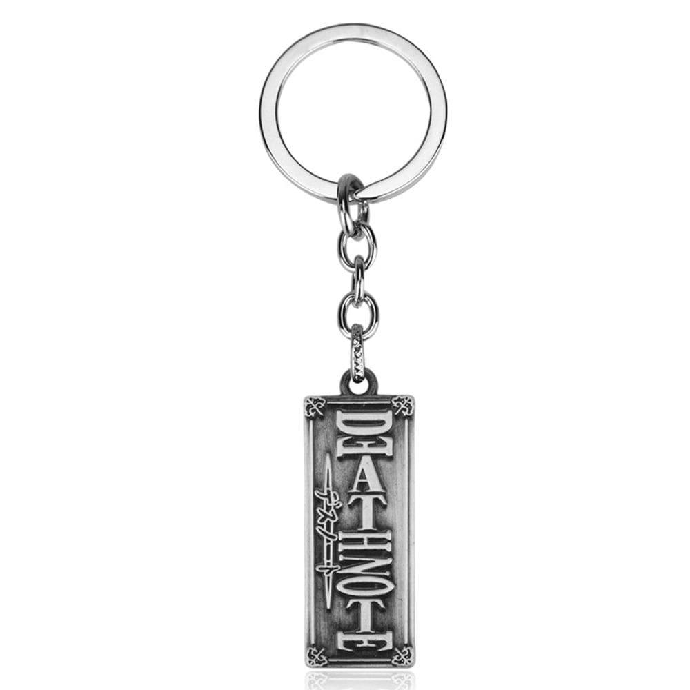 Chaveiro Death Note Vintage Metal Logo Chaveiro