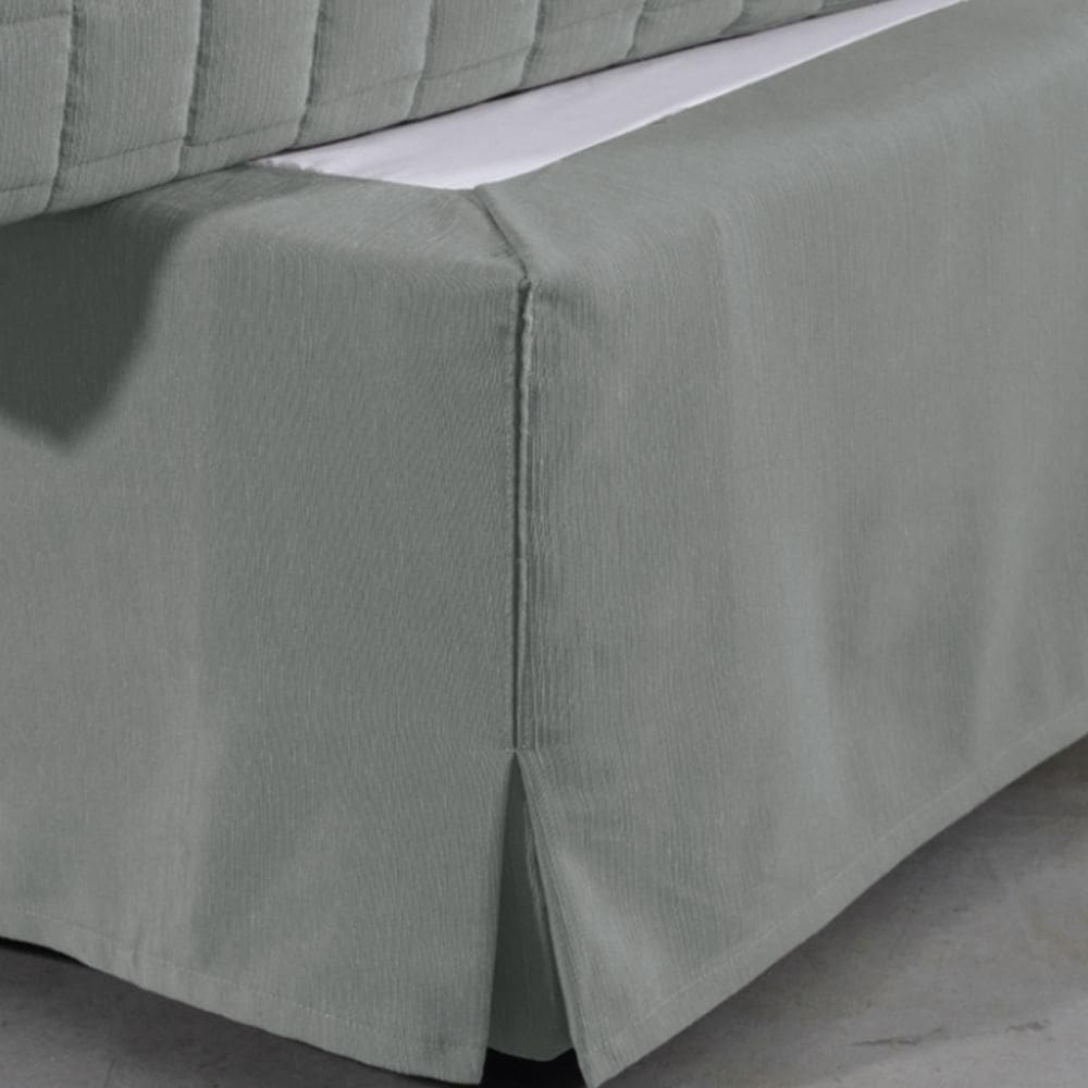 Saia Box Altenburg Verona com Pregas  Cinza Plaza