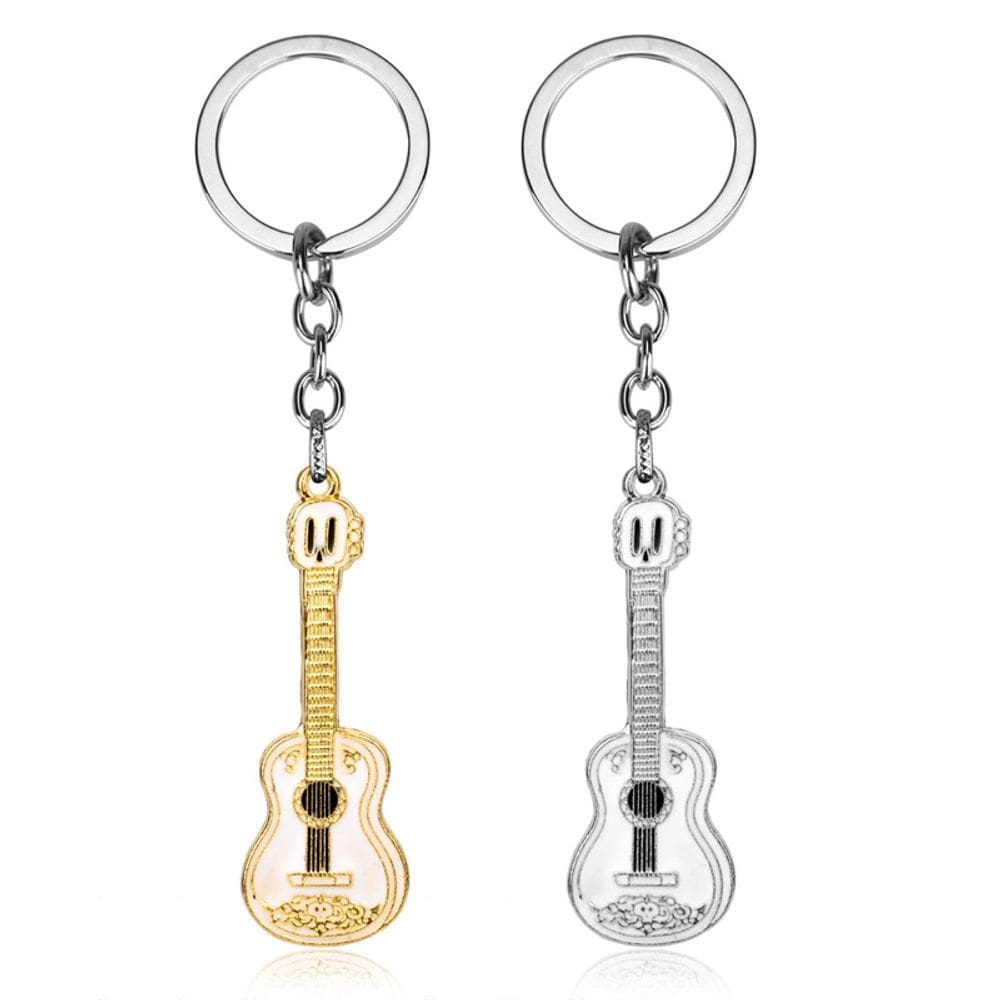 Chaveiro Guitarra Coco Movie Musical Instrument Chaveiro