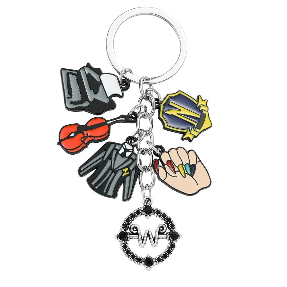 Chaveiro Chaveiro Série de TV Gothic Wednesday Addams