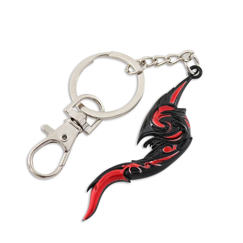 Chaveiro Demon Slayer Devil Tiger Whale Soul Bone 7 cm