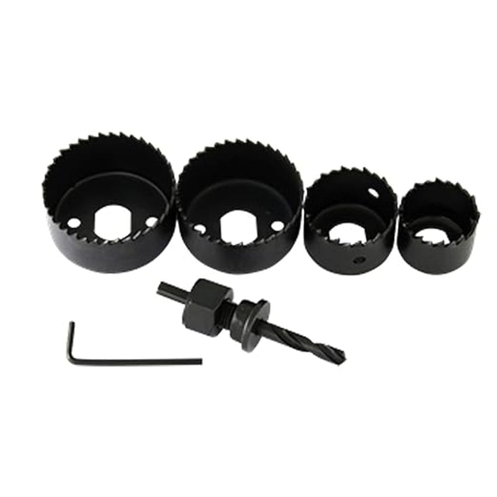 Jogo Serra Copo 6 Peças Kit Para Madeira Gesso PVC Plástico