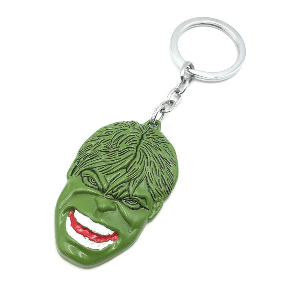 Chaveiro e pingente com design de máscara de Hulk Avengers 2