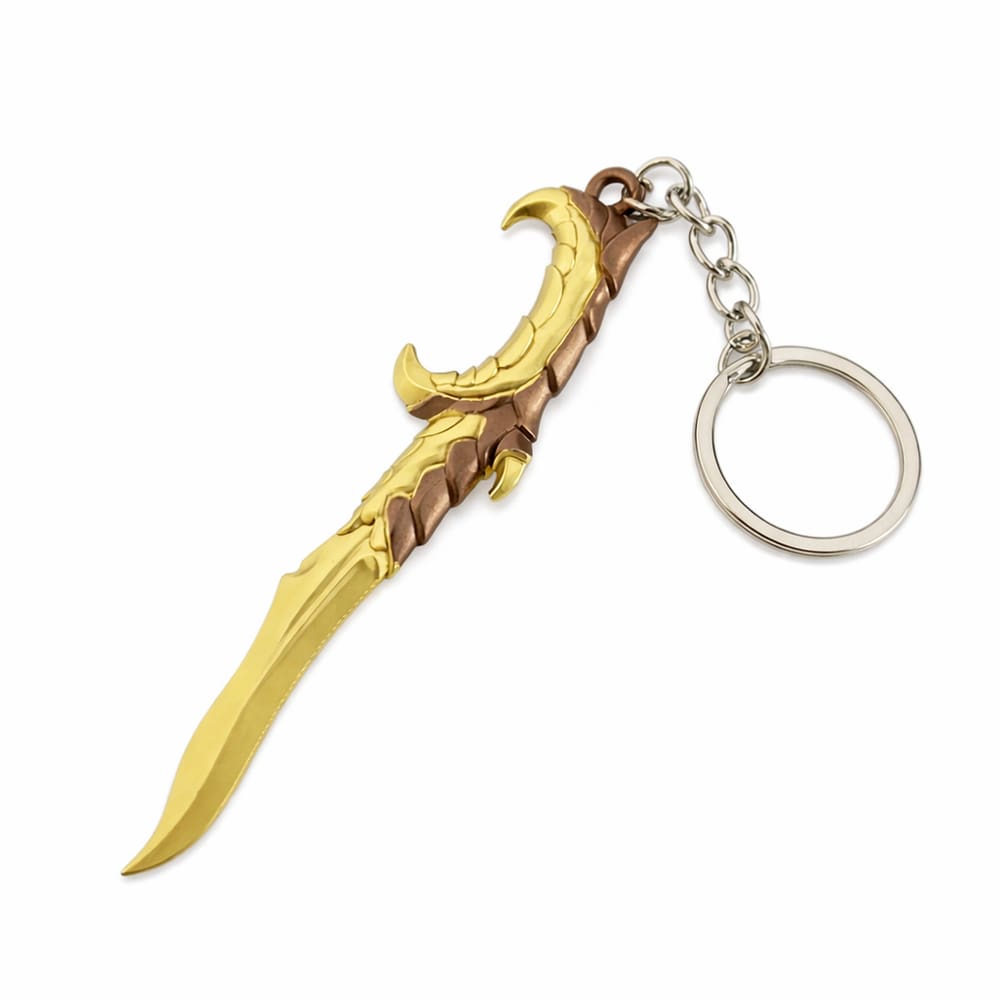 Chaveiro Valorant Supreme Dragon Flame Knife Chaveiro de 9 cm