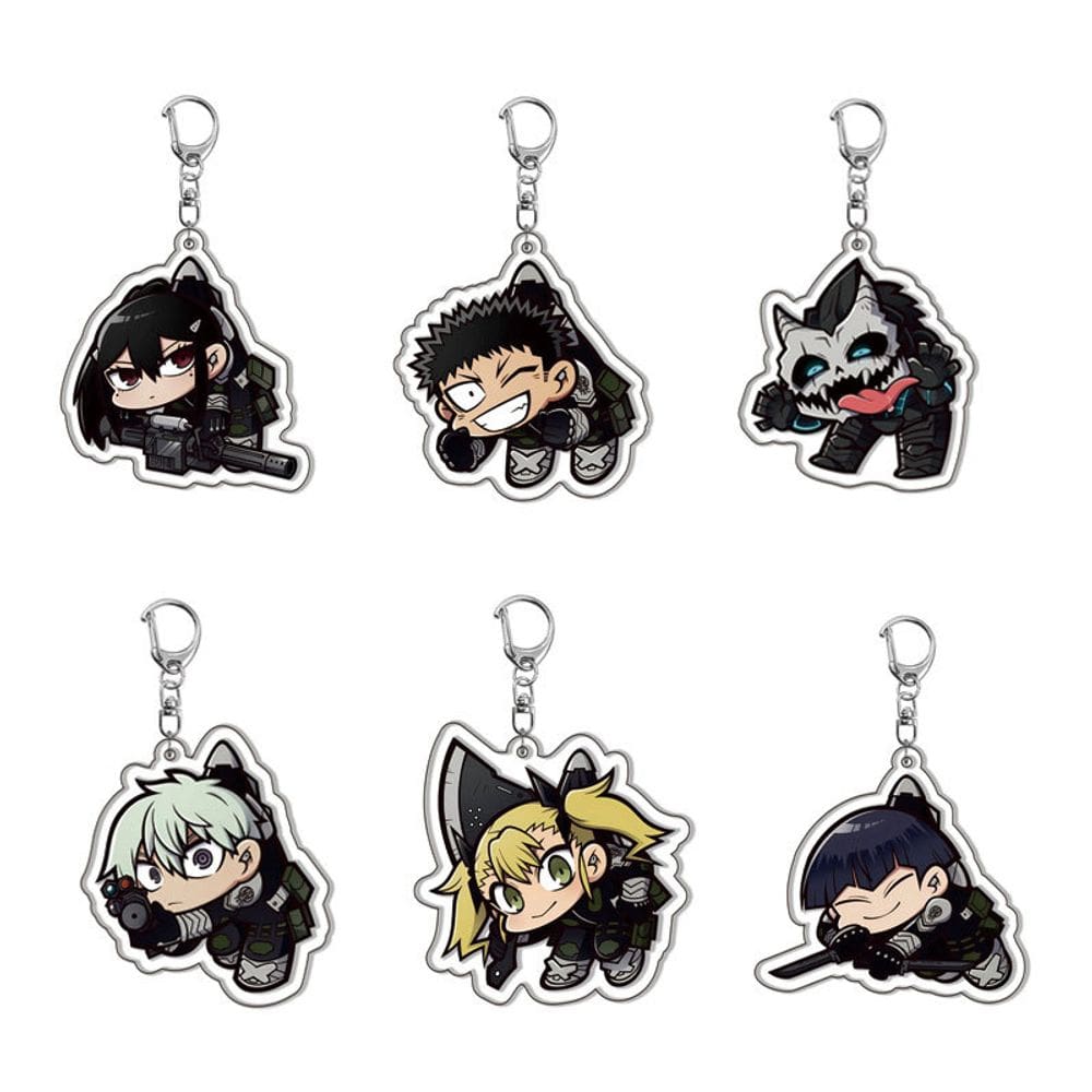 Chaveiro Acrílico Kaiju No. 8 Kafka Mina Anime Chaveiro