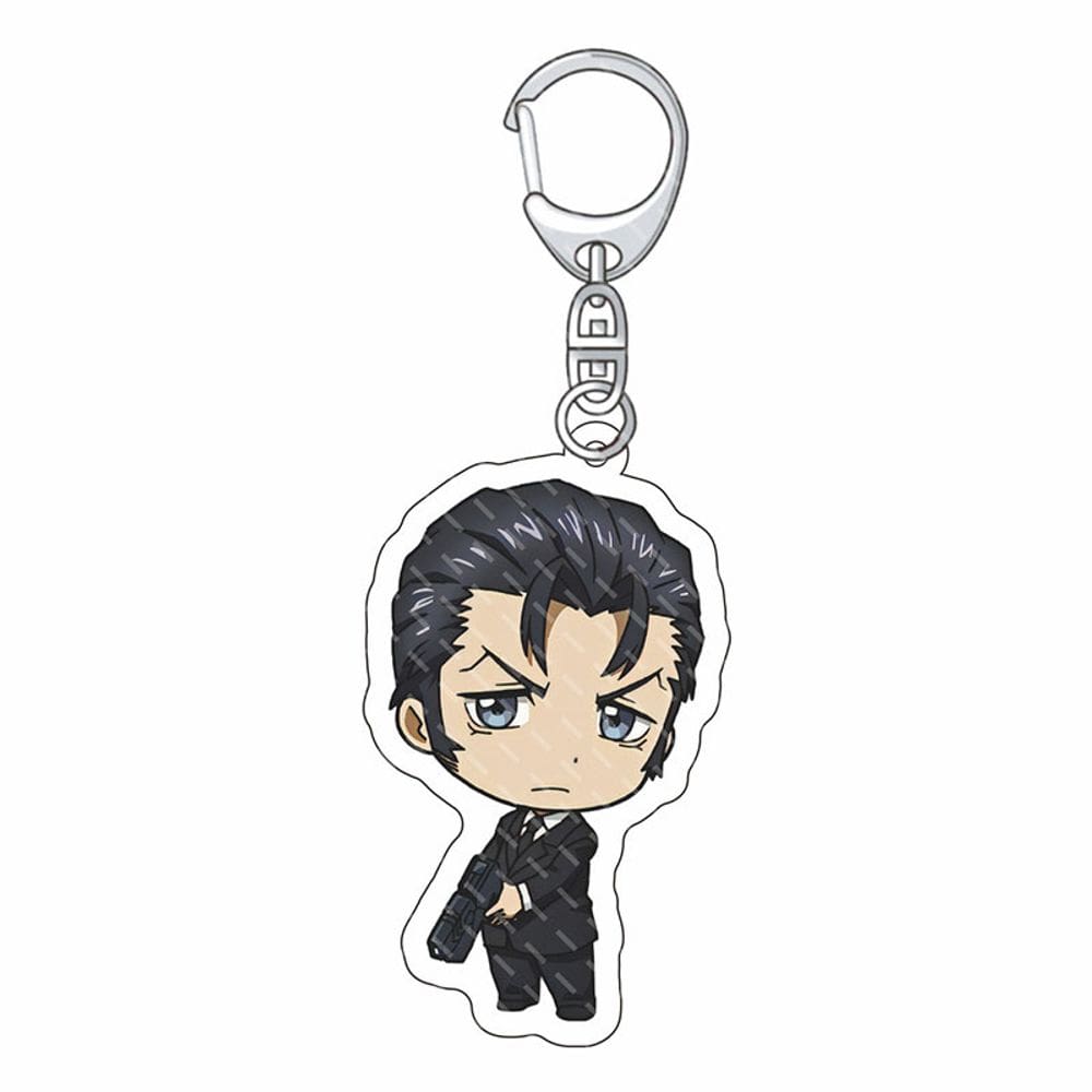 Chaveiro acrílico Psycho-Pass Shinya Kogami e mais personagens