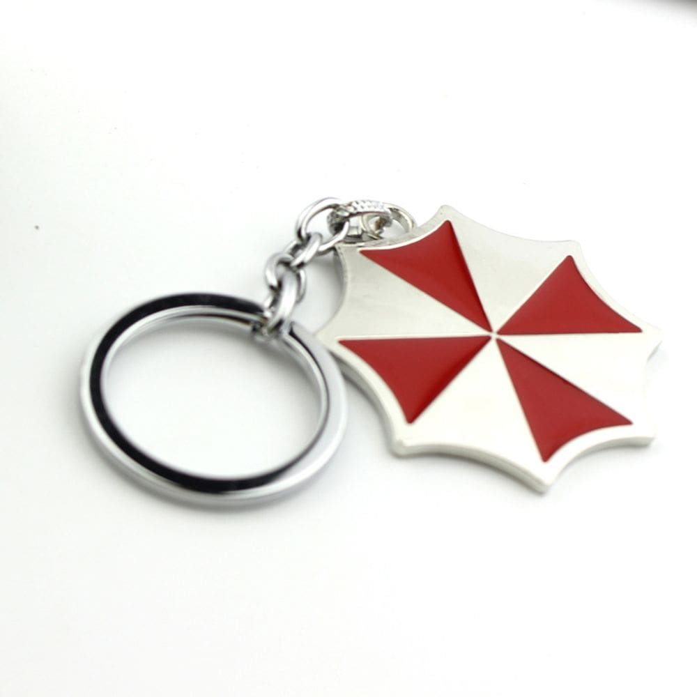 Chaveiro, chaveiro, pingente, logotipo da Resident Evil Umbrella Corp