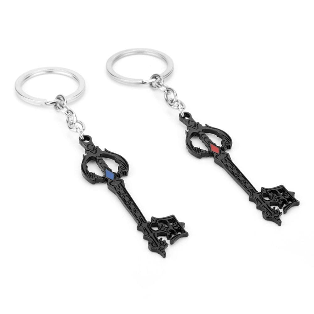 Chaveiro Kingdom Hearts Oblivion Keyblade, versão vermelha