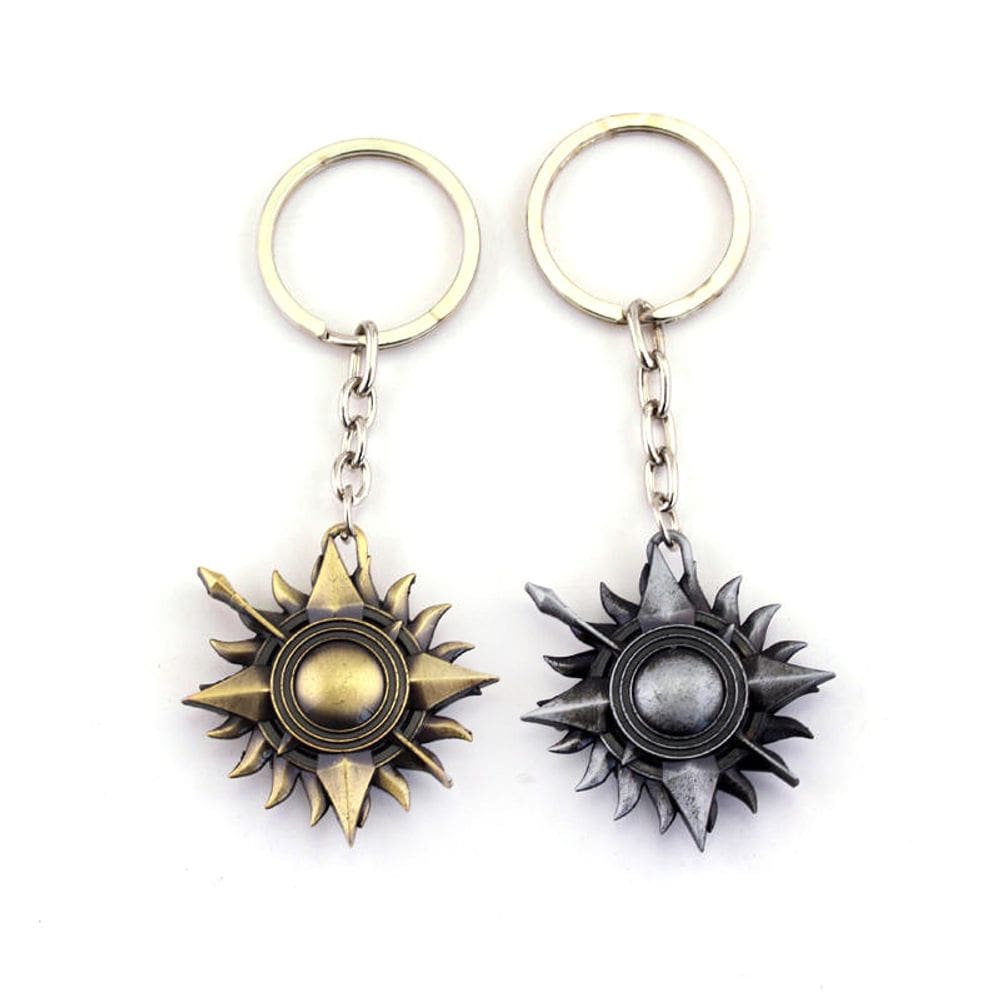 Chaveiro Mattel Family Emblem Metal com acabamento em bronze antigo