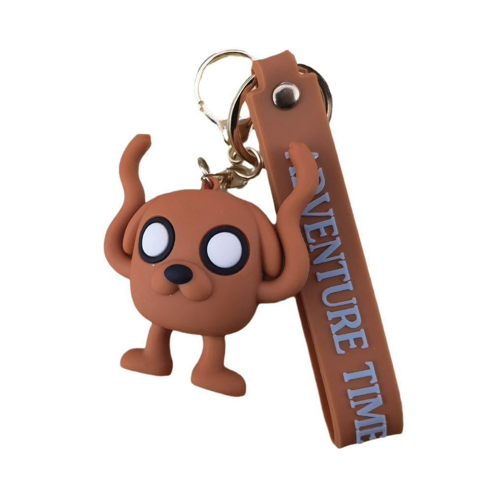 Chaveiro Adventure Time Jake the Dog, boneco de vinil