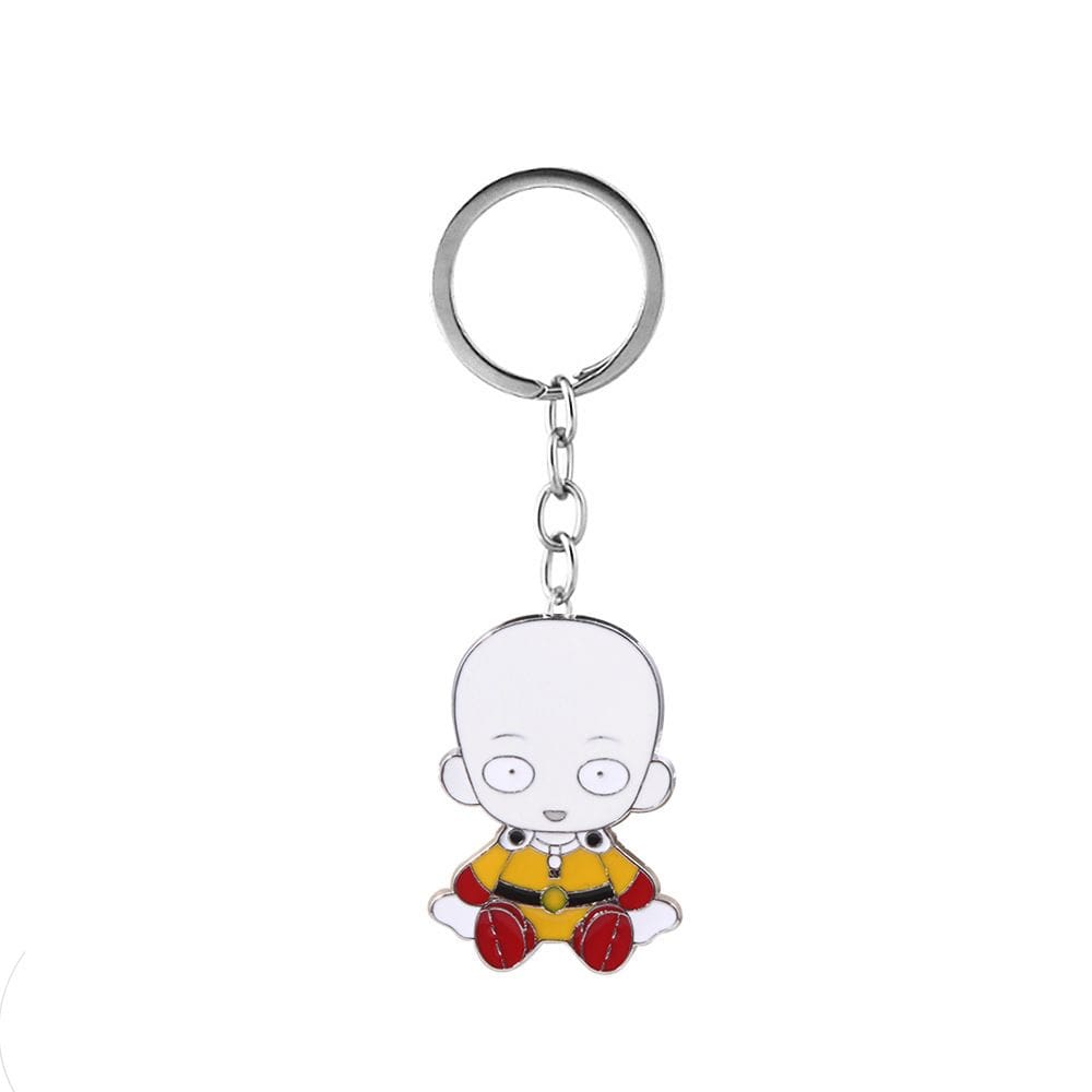 Chaveiro: chaveiro, fã de anime Saitama Chibi One Punch Man