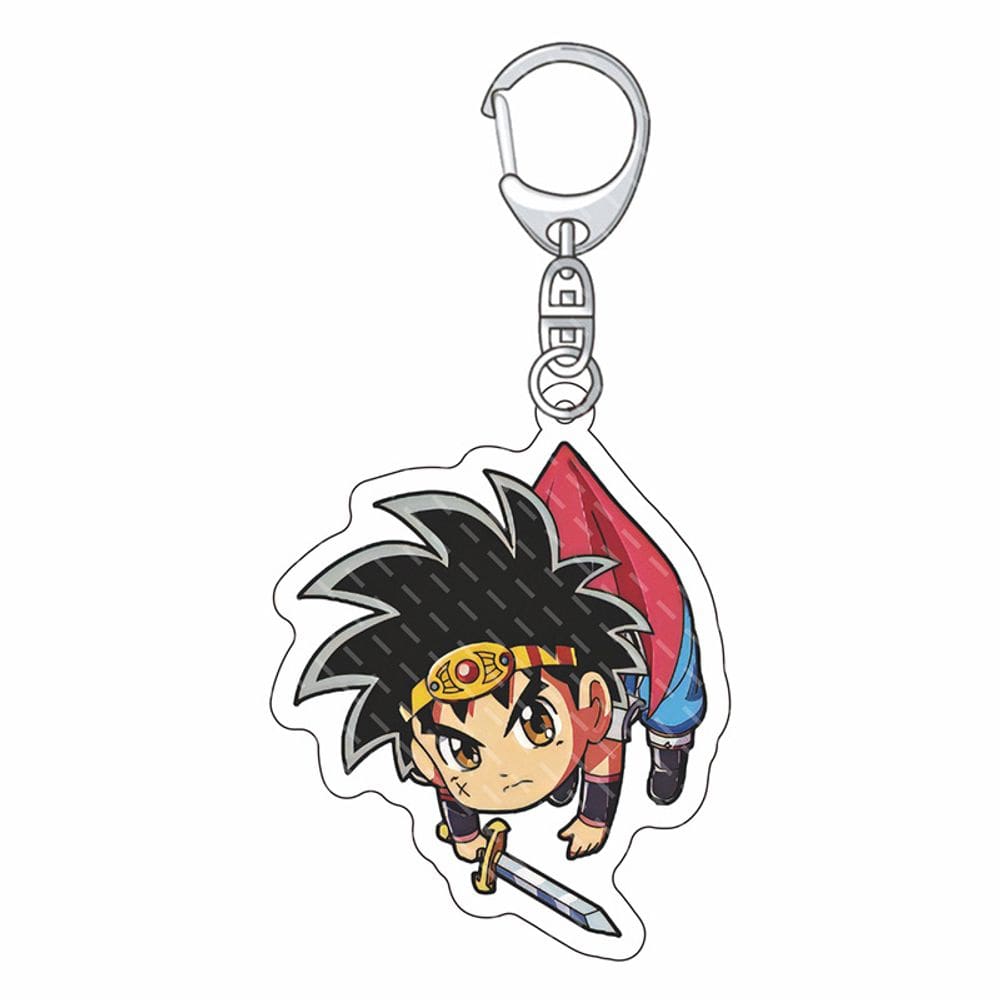 Chaveiro de acrílico Dragon Quest Dai Cute Chaveiro para fãs