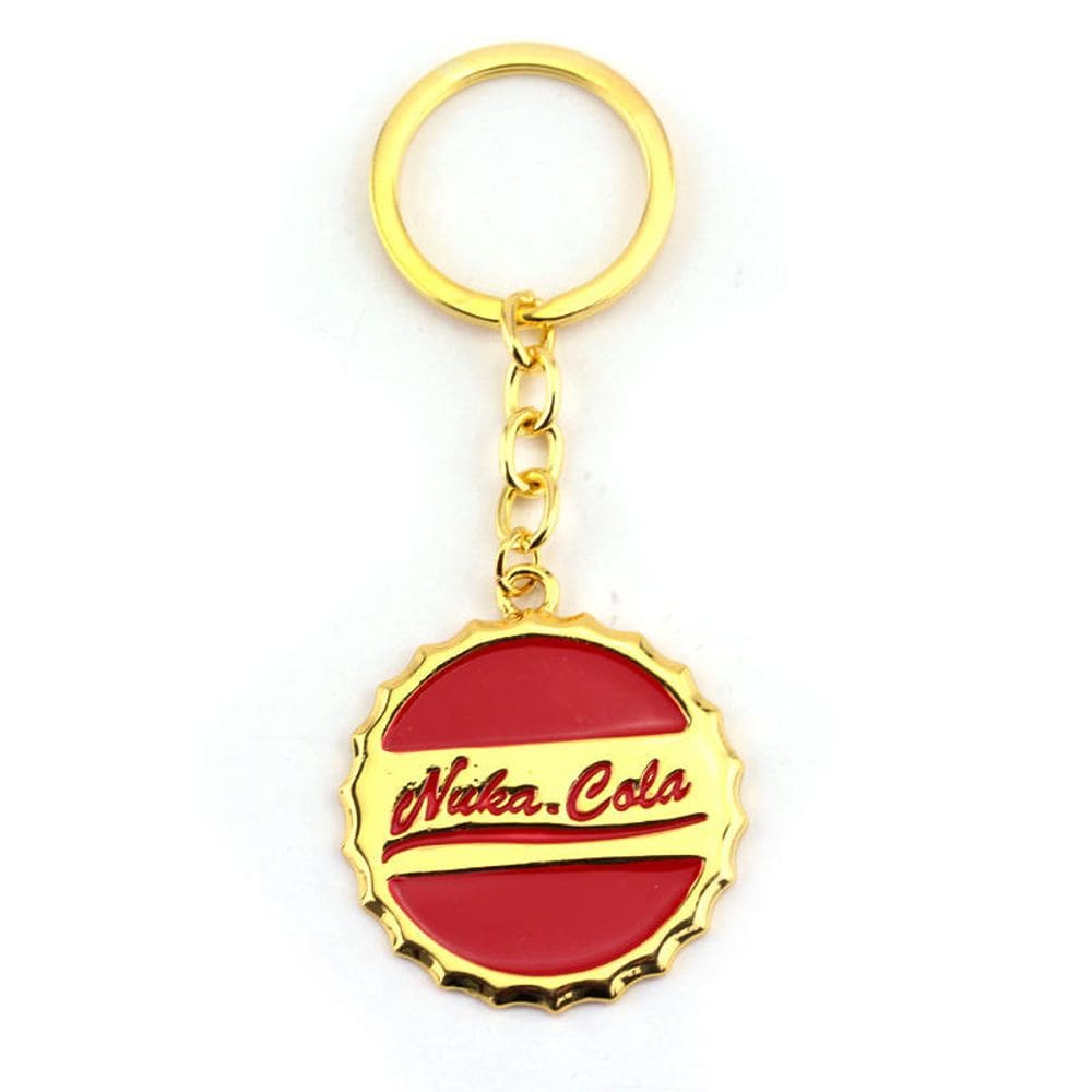 Mercadoria do jogo Keychain Fallout 4 Nuka Cola Bottle Cap