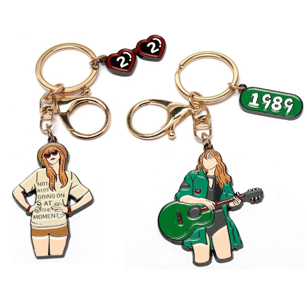 Chaveiro Taylors Swifts Cartoon 1989, álbum, presente para fãs