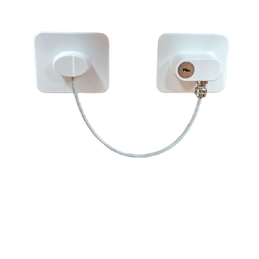 Fechadura de segurança infantil FQ3 Mecanismo de travamento duplo ABS/Aço