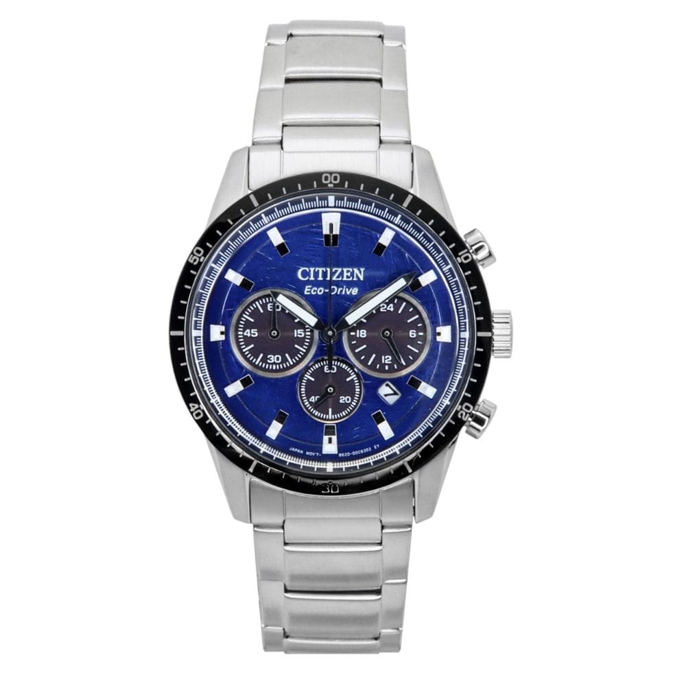 Relógio Citizen Eco-Drive Chronograph Blue Dial 100m CA4624-56L