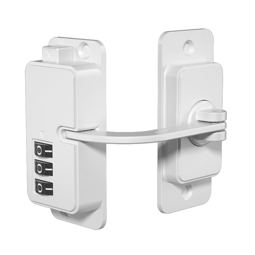 Fechadura de segurança de canto para janelas e armários deslizantes M02