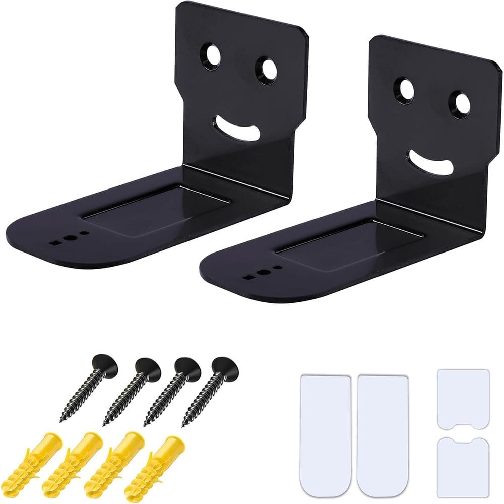 Suportes de montagem em parede Soundbar Suporte curto universal de metal