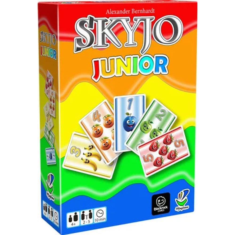 Jogo de cartas SKYJO Junior para crianças de 4 anos ou mais | 2-5 jogadores