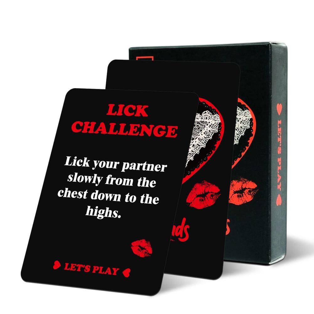 Jogo de cartas para casais Romantic Dare 50 Date Night Challenges