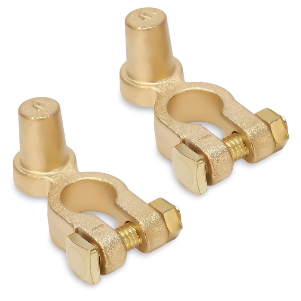 Conjunto de braçadeiras de terminal de bateria de carro Copper SAE para JIS