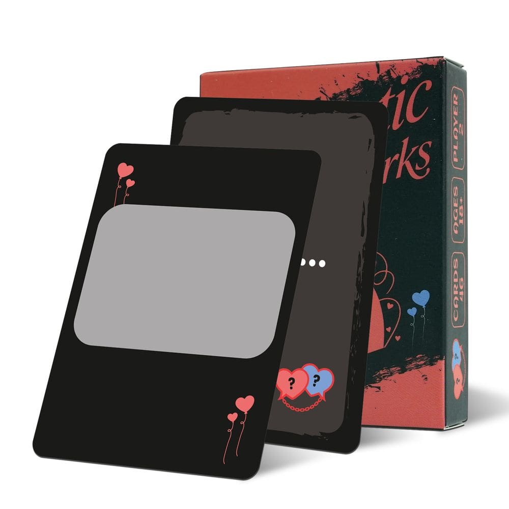 Jogo de cartas Couples Scratch Off Romantic Date 46 Cartas