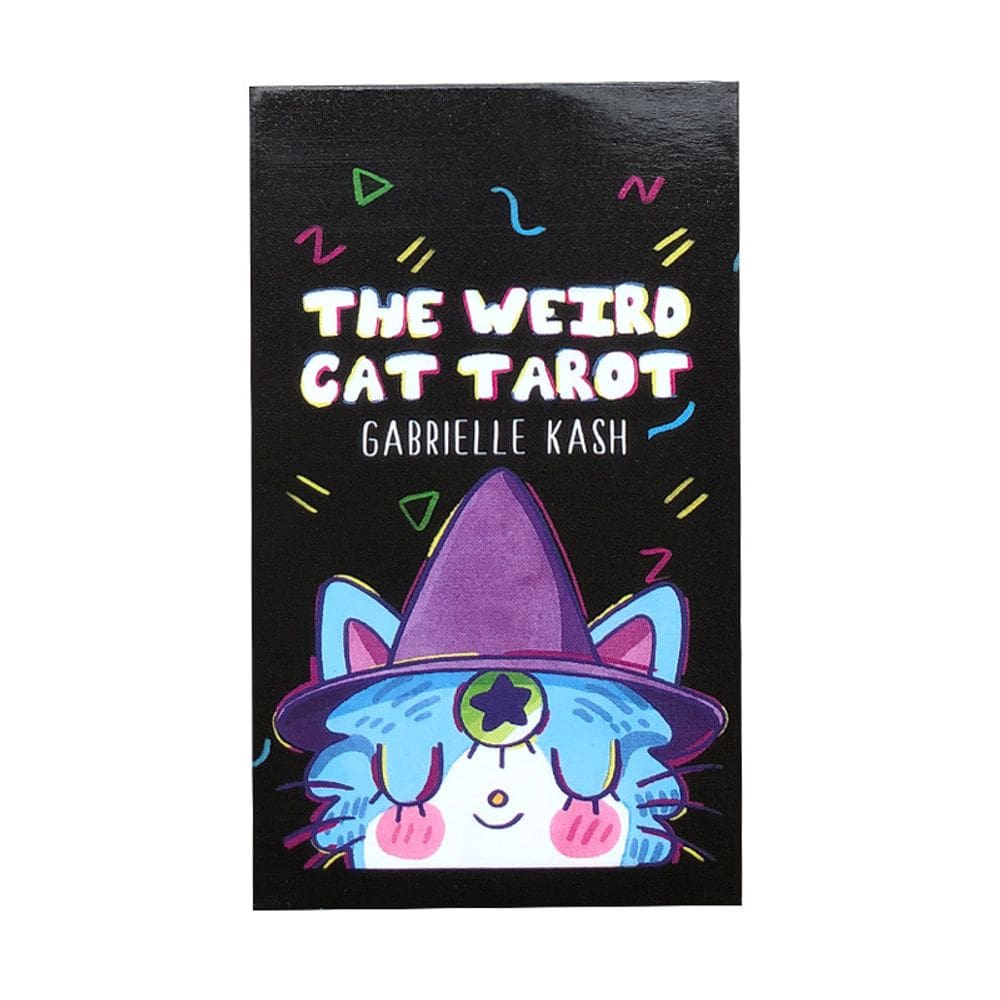 Baralho de cartas de tarô The Weird Cat Cute Cat Divination 50 cartas