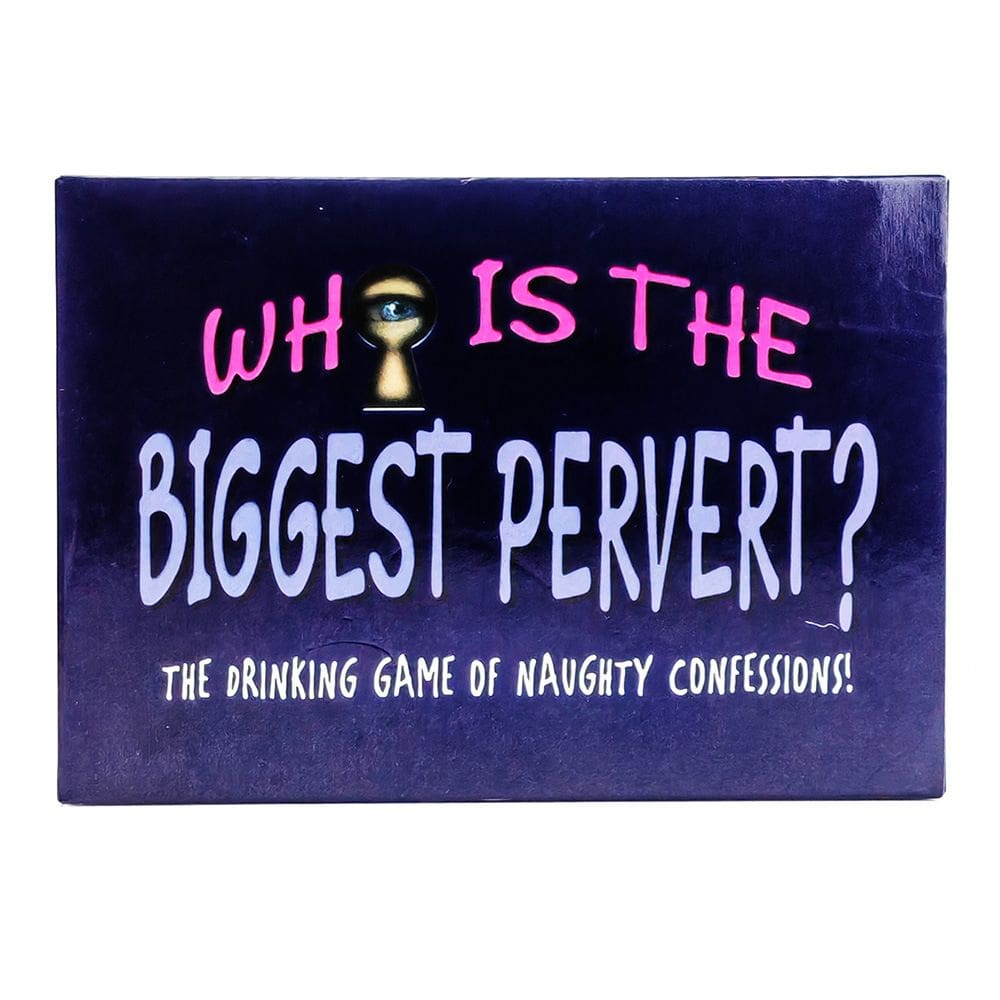 Jogo de cartas de festa Quem é o maior adulto pervertido que bebe