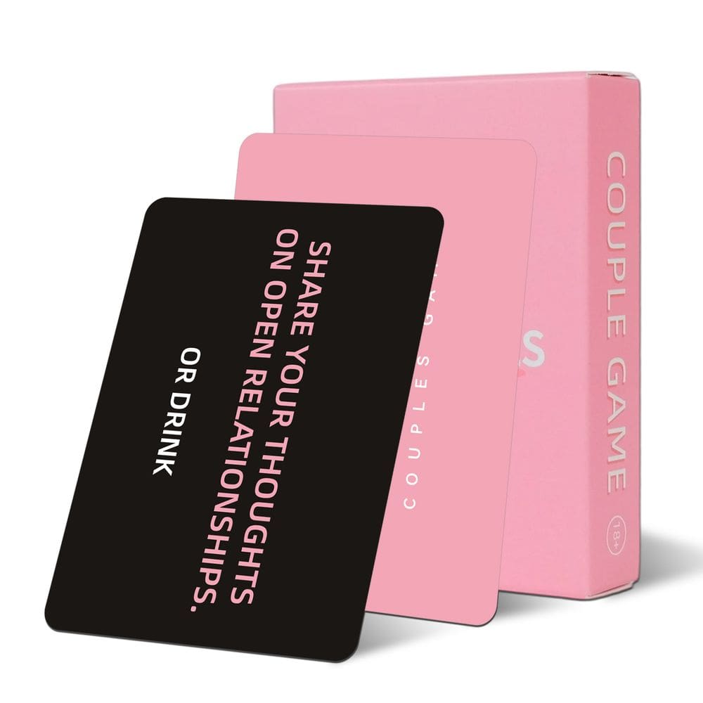 Cartas de jogo para beber, casais, verdade ou bebida x50