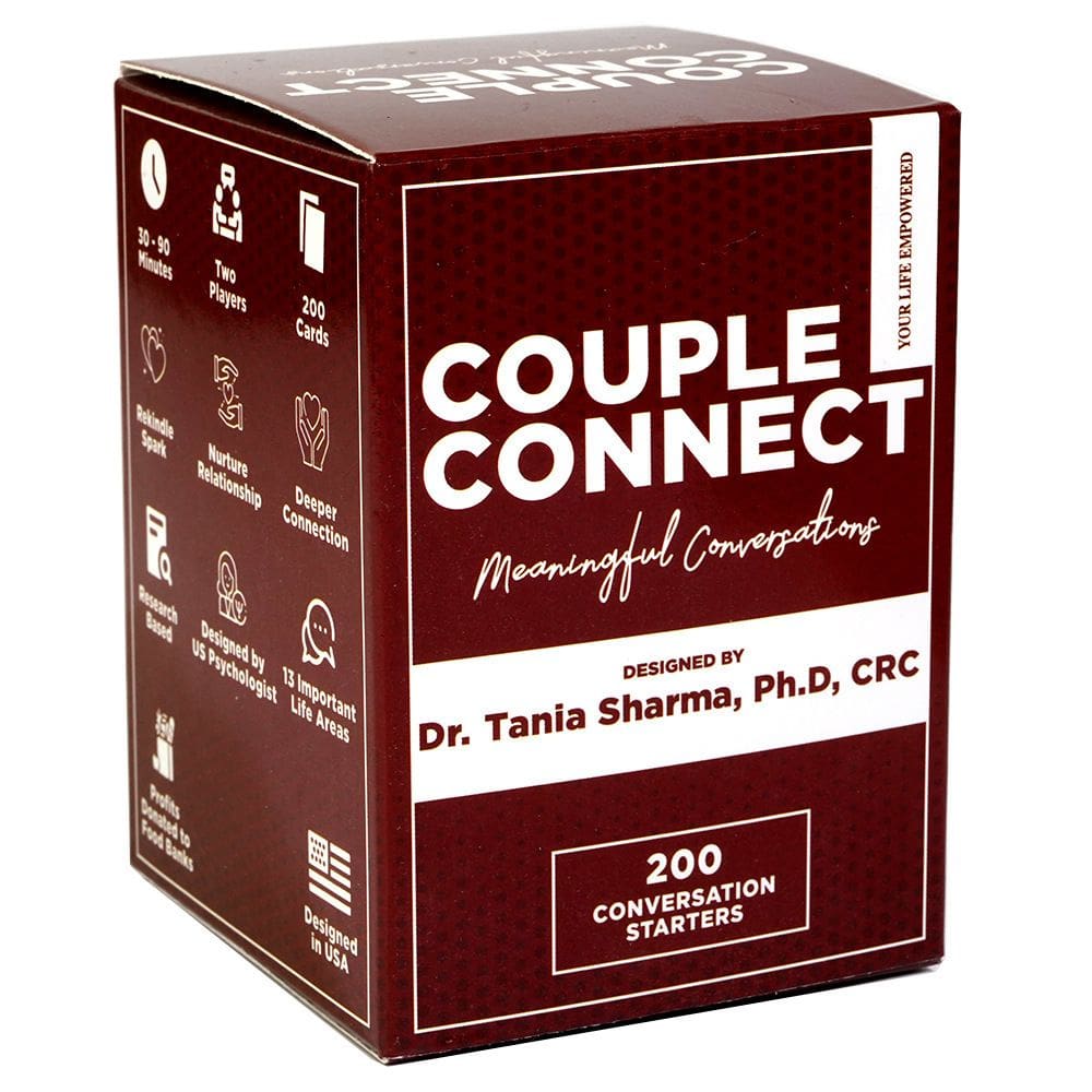 Jogo de cartões de conversação Couple Connect for Couples