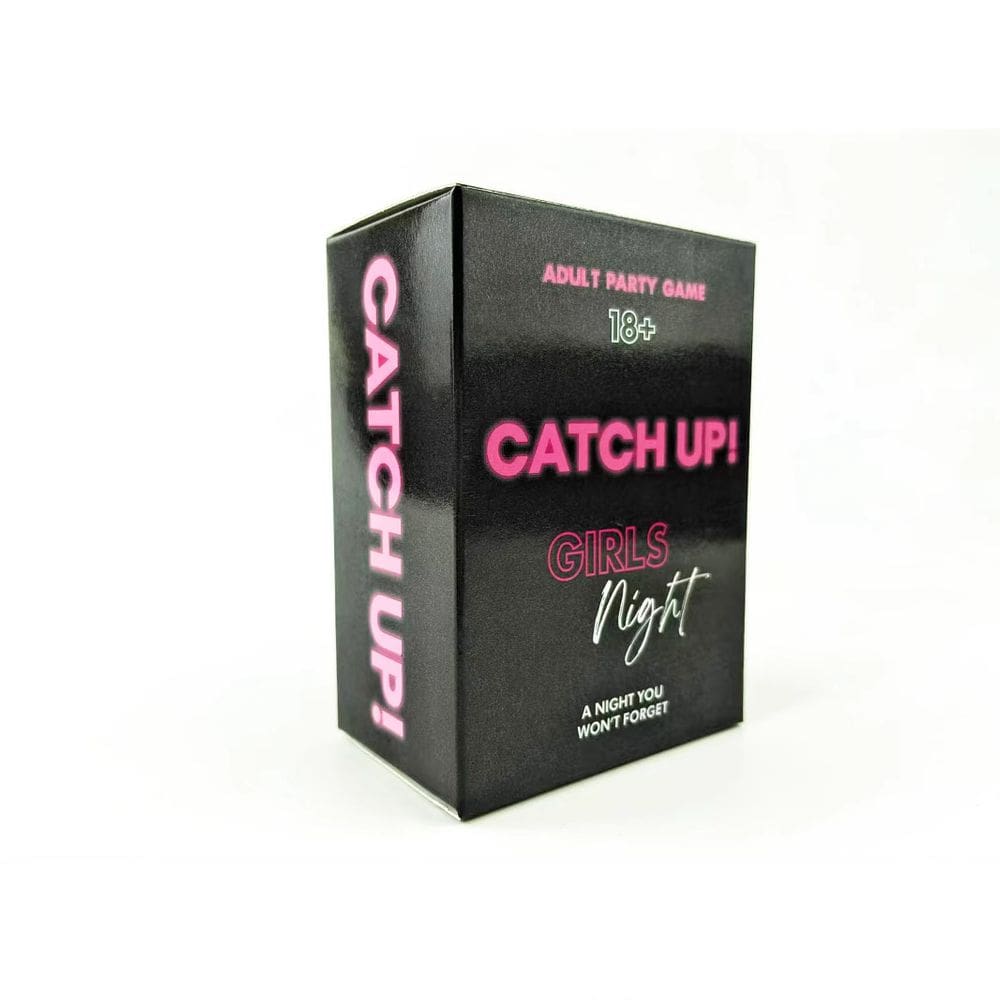 Jogo de cartas de festa Catch Up Girls Night para adultos com 50 cartas