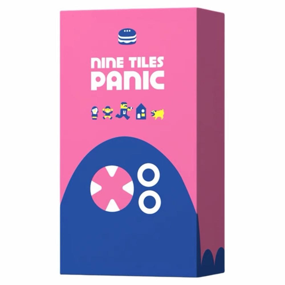 Jogo de quebra-cabeça Nine Tiles Panic para 2-6 jogadores