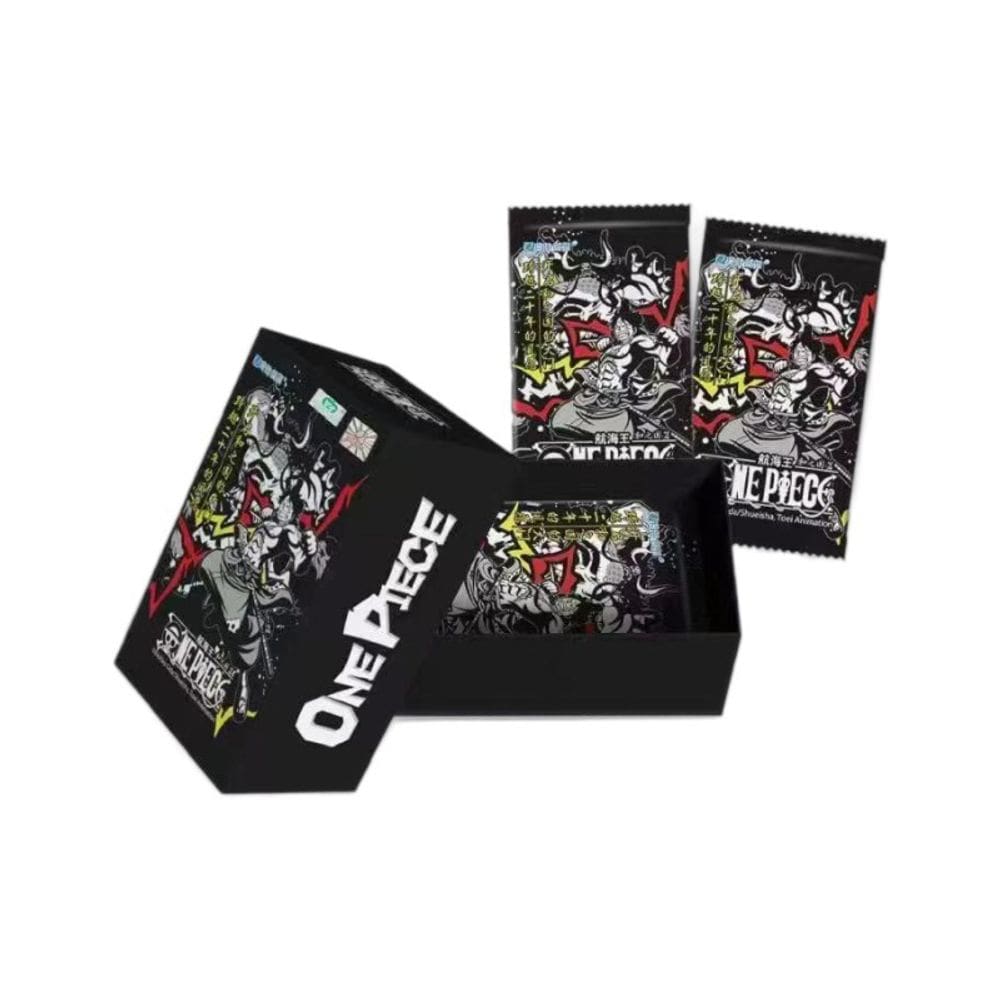 Conjunto de cartas colecionáveis de anime com 30 cartas colecionáveis com caixa