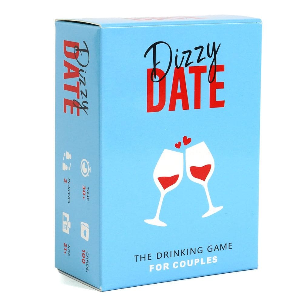 Jogo de cartas para beber Dizzy Date Couples Party Game