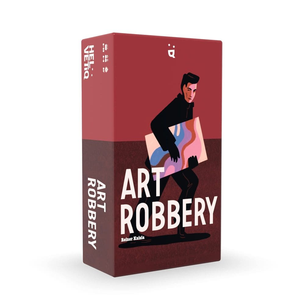 Jogo de Cartas Helvetiq Art Robbery Strategic Heists Kids 8+
