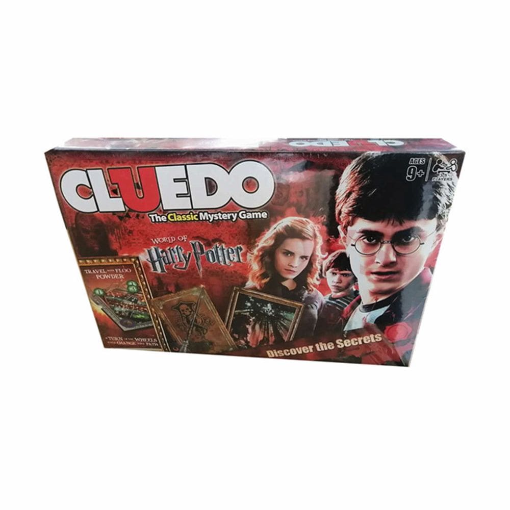 Jogo de tabuleiro Cluedo Harry Potter Edition Mystery para 3-6 jogadores
