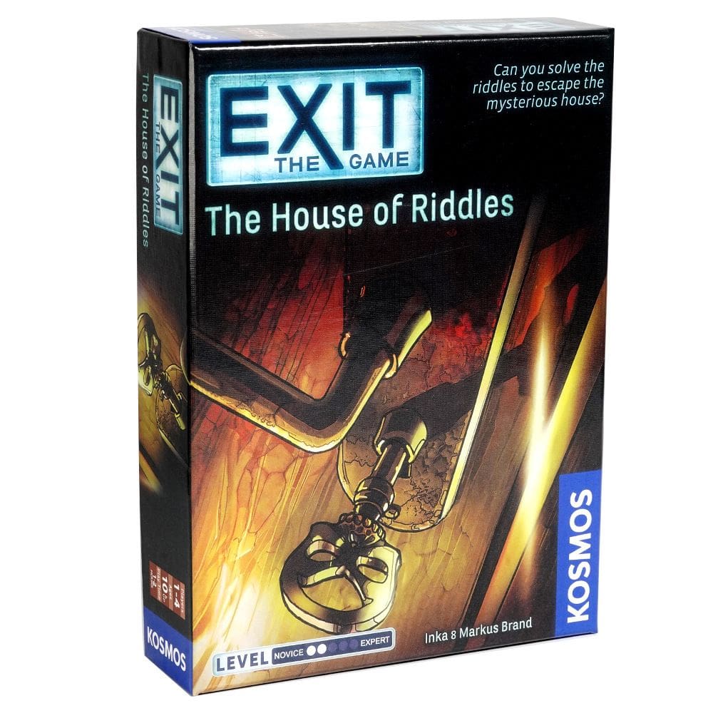 Jogo de cartas EXIT: The House of Riddles Escape Room 1-6 jogadores