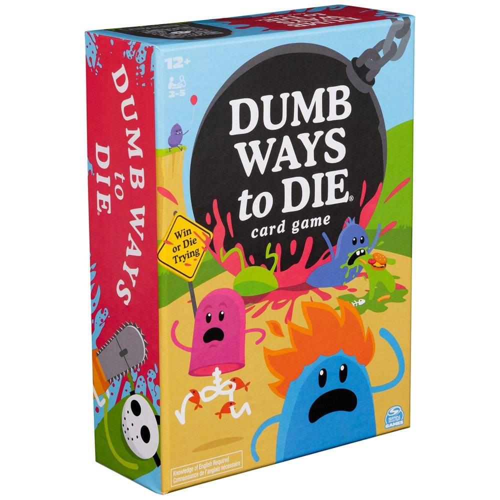Jogo de cartas Spin Master Games Dumb Ways to Die 12+ Years