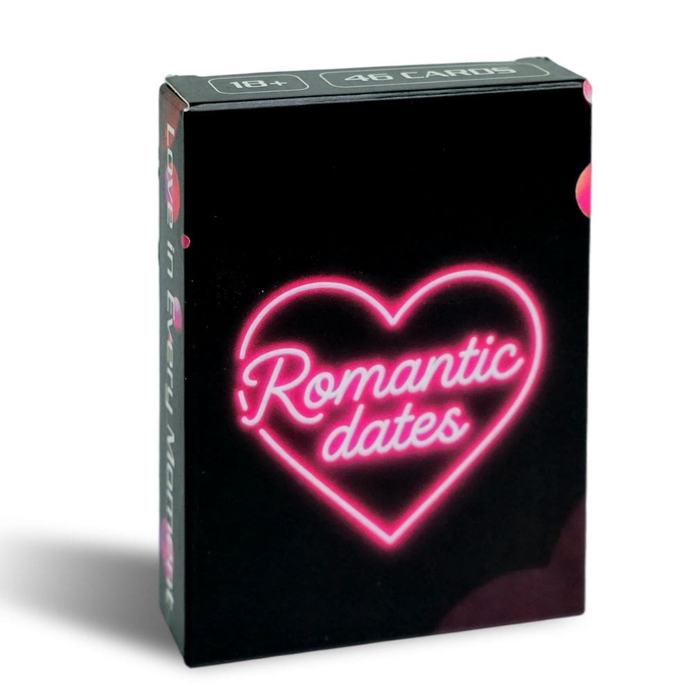 Jogo de cartas Romantic Dates Couples com 46 Date Night Cards