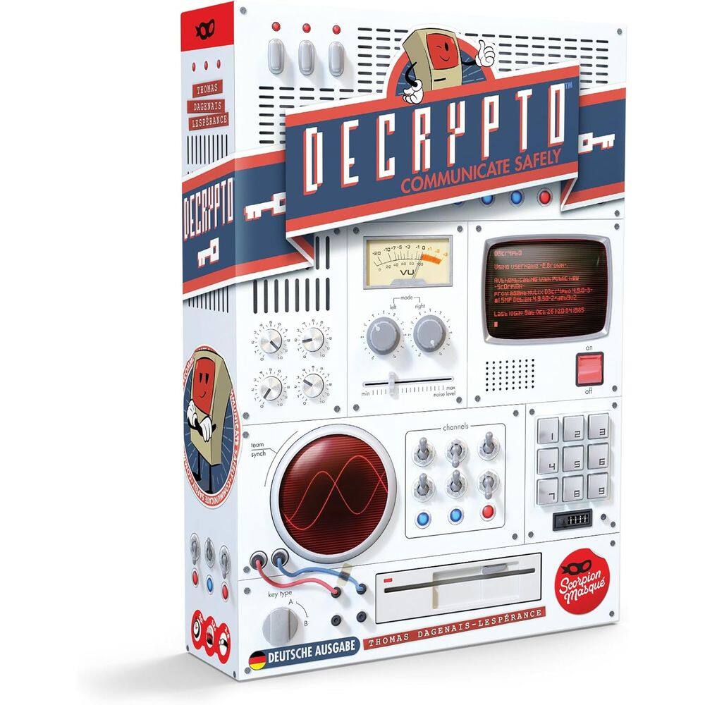 Jogo de cartas Decrypto Fun Communication Strategy 3-8 jogadores