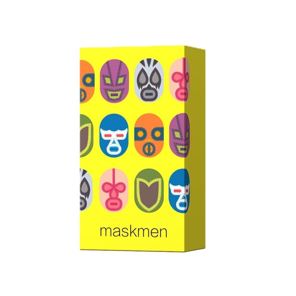 Jogo de cartas MASKMEN Fun Party para 2 a 6 jogadores em inglês e chinês
