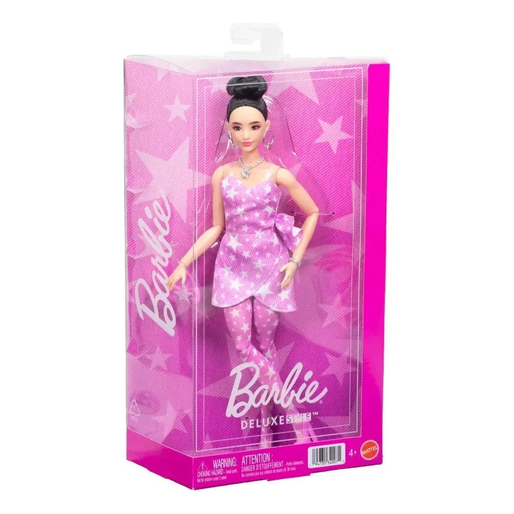 Boneca - Barbie Fashionista - Deluxe Style - Calca Boca de Sino MATTEL