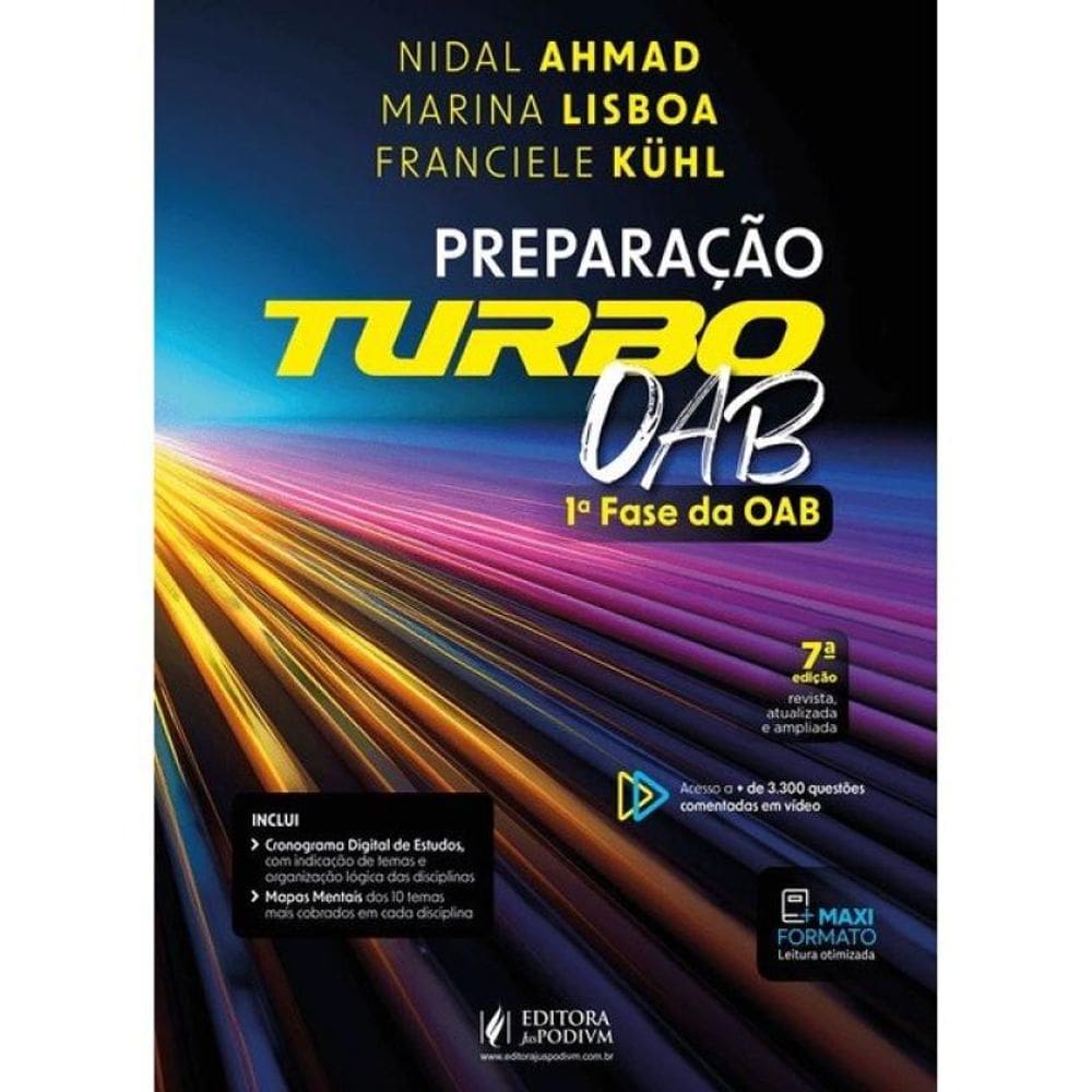Preparação Turbo - 1ª Fase Da Oab - 2025