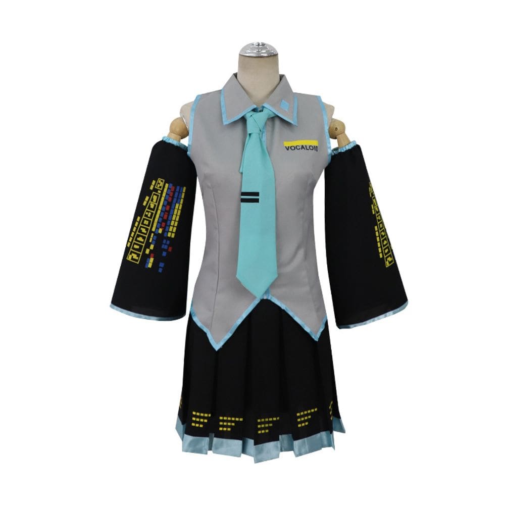 Roupas de cosplay de H-atsunes Mikus, figurinos de cosplay de anime e papel