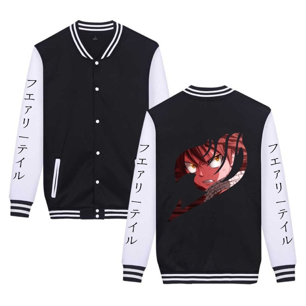 Beisebol de manga comprida Fairys Tails Etherious Natsus Dragneels